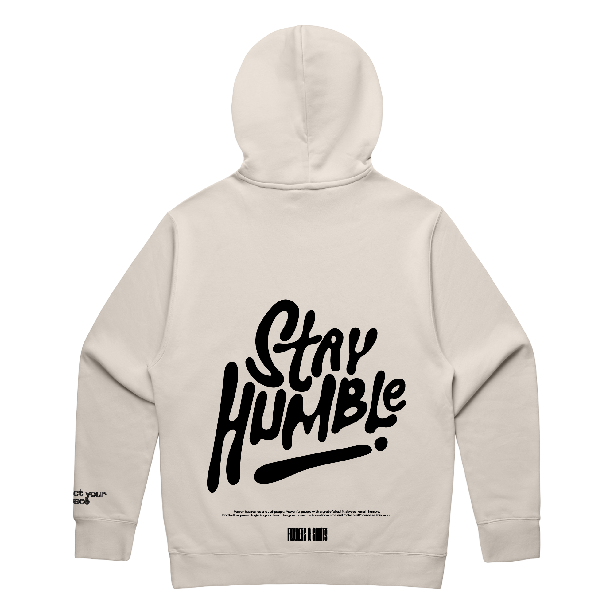 Stay Humble Relax Hood - Sacred Sand