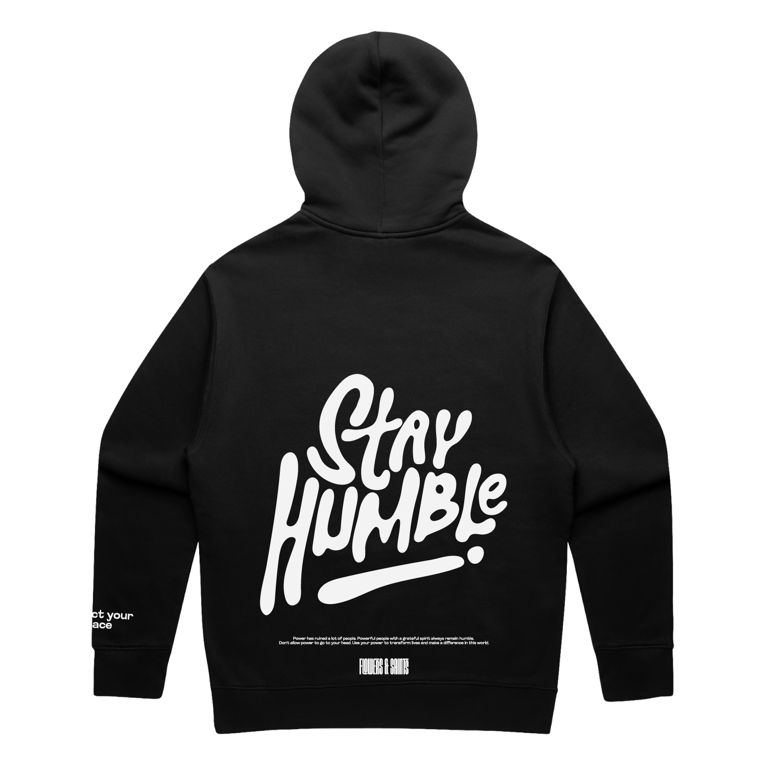 Stay Humble Relax Hood - Sacred Shadow