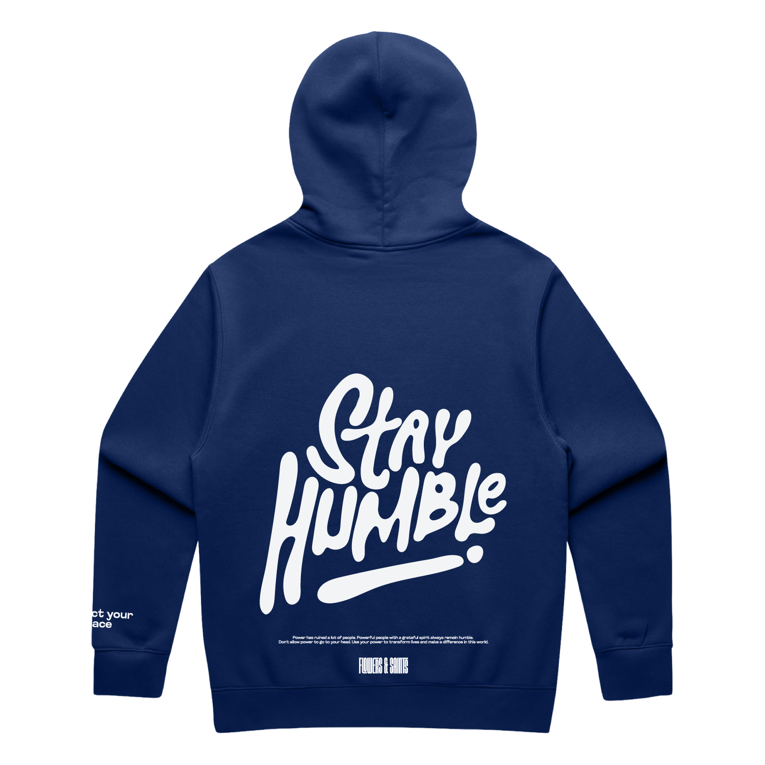 Stay Humble Relax Hood - Midnight Cobalt