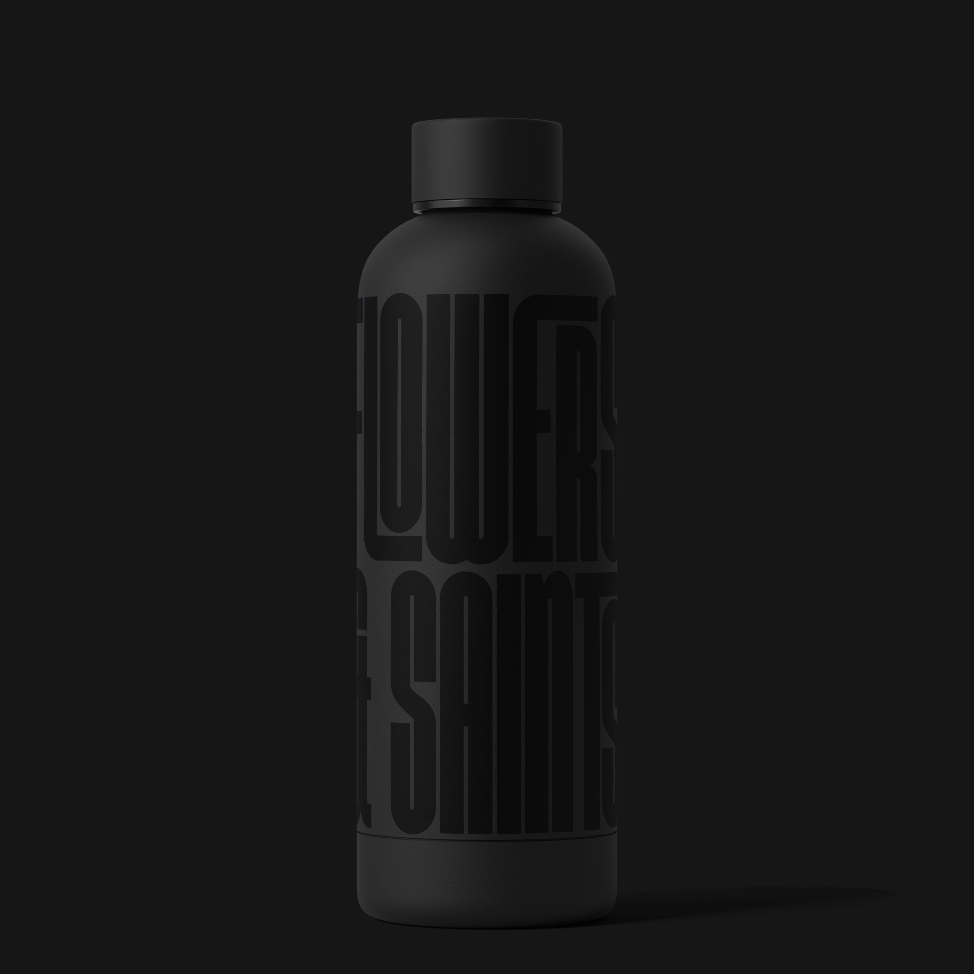 Flowers & Saints Signature Bottle β Stealth Edition