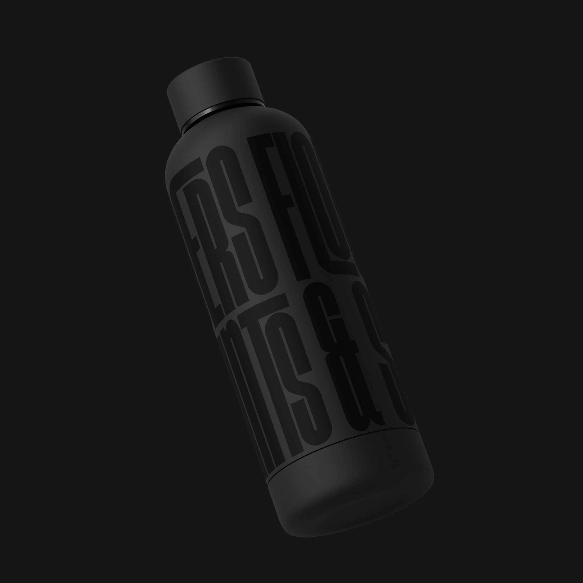 Flowers & Saints Signature Bottle β Stealth Edition