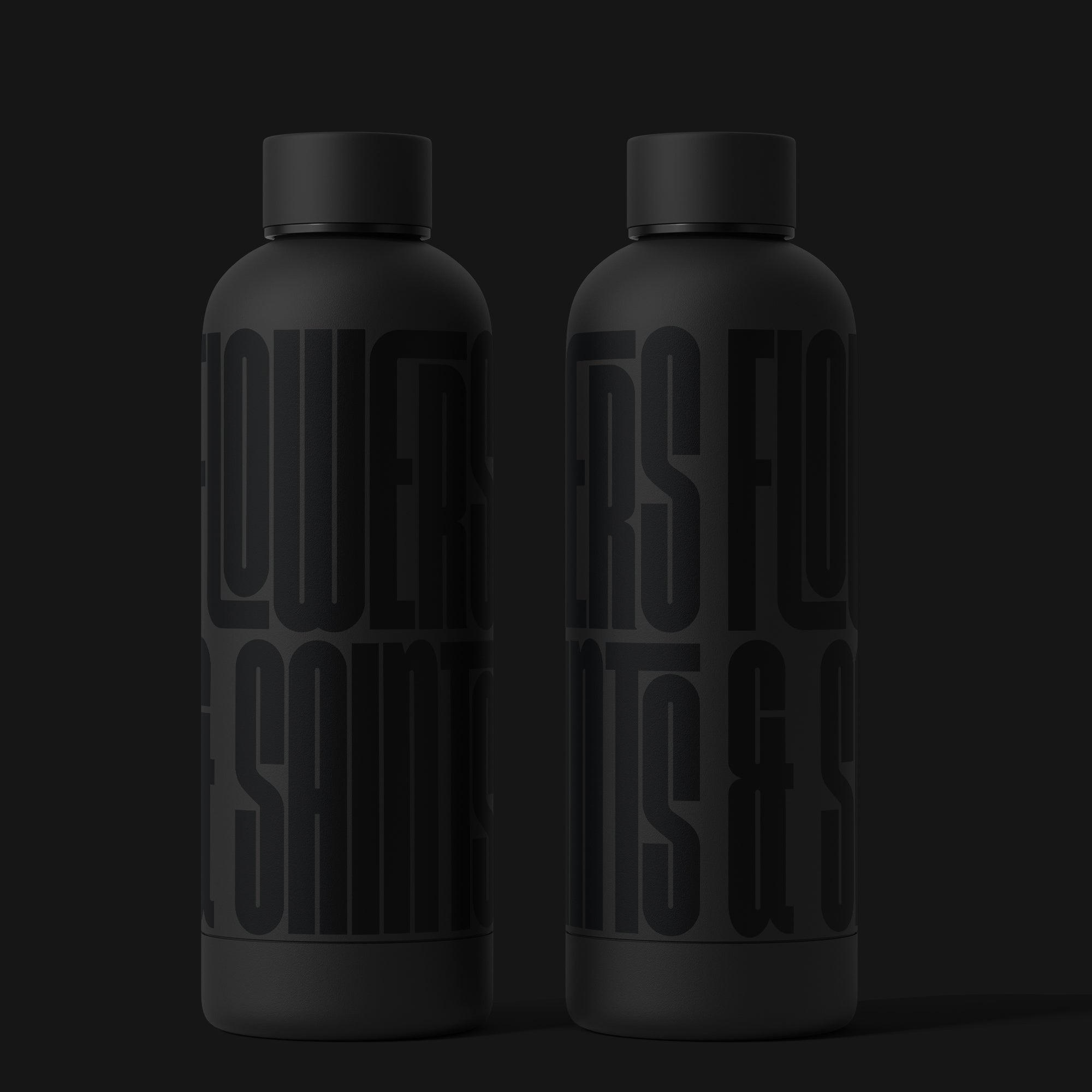 Flowers & Saints Signature Bottle – Stealth Edition