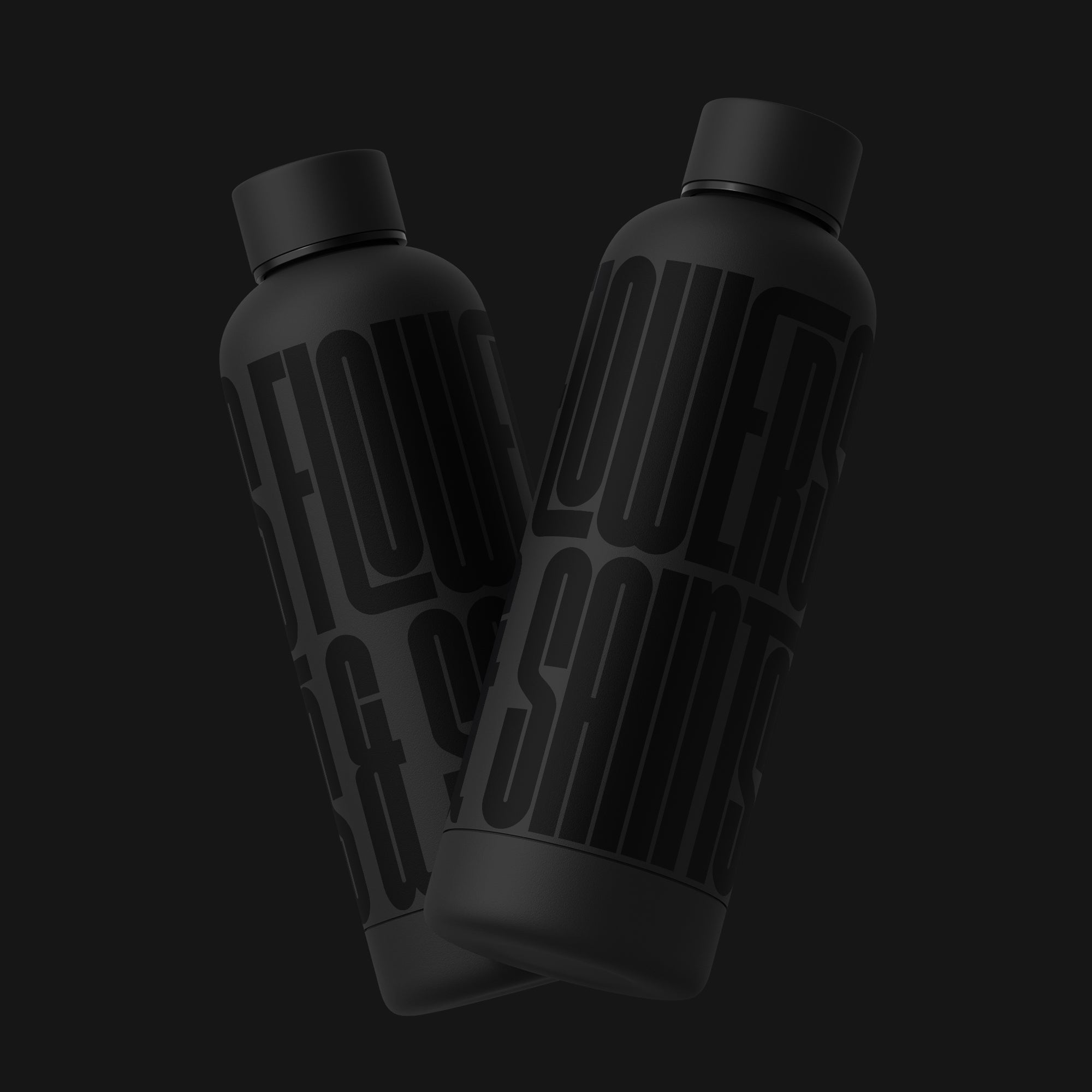 Flowers & Saints Signature Bottle – Stealth Edition