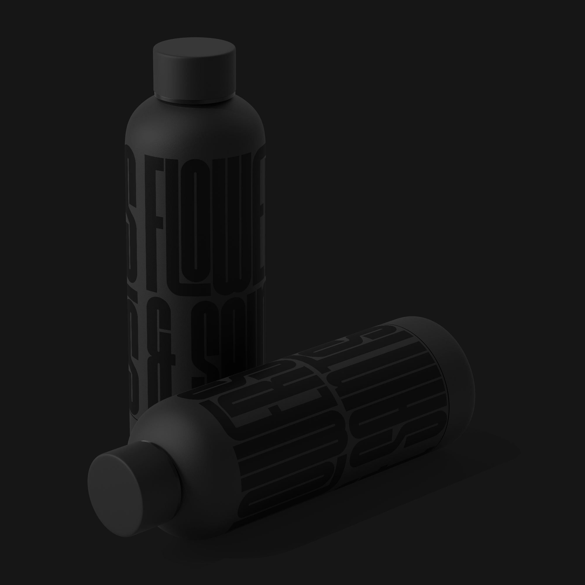 Flowers & Saints Signature Bottle – Stealth Edition