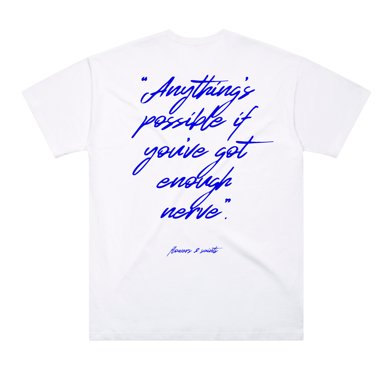 The Nerve – The Oversized Tee – Halo White