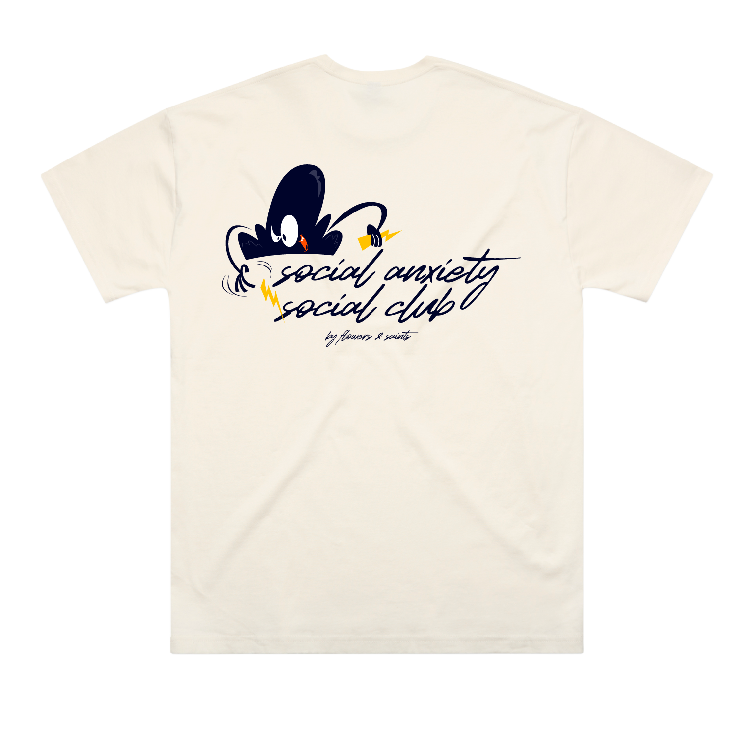 Social Anxiety Social Club — The Oversized Tee — Ecru Saint (Copy)
