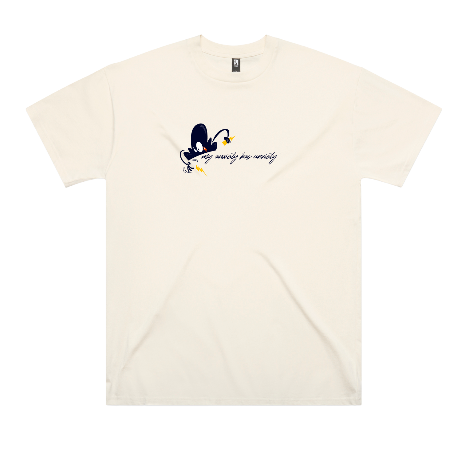 Social Anxiety Social Club — The Oversized Tee — Ecru Saint (Copy)