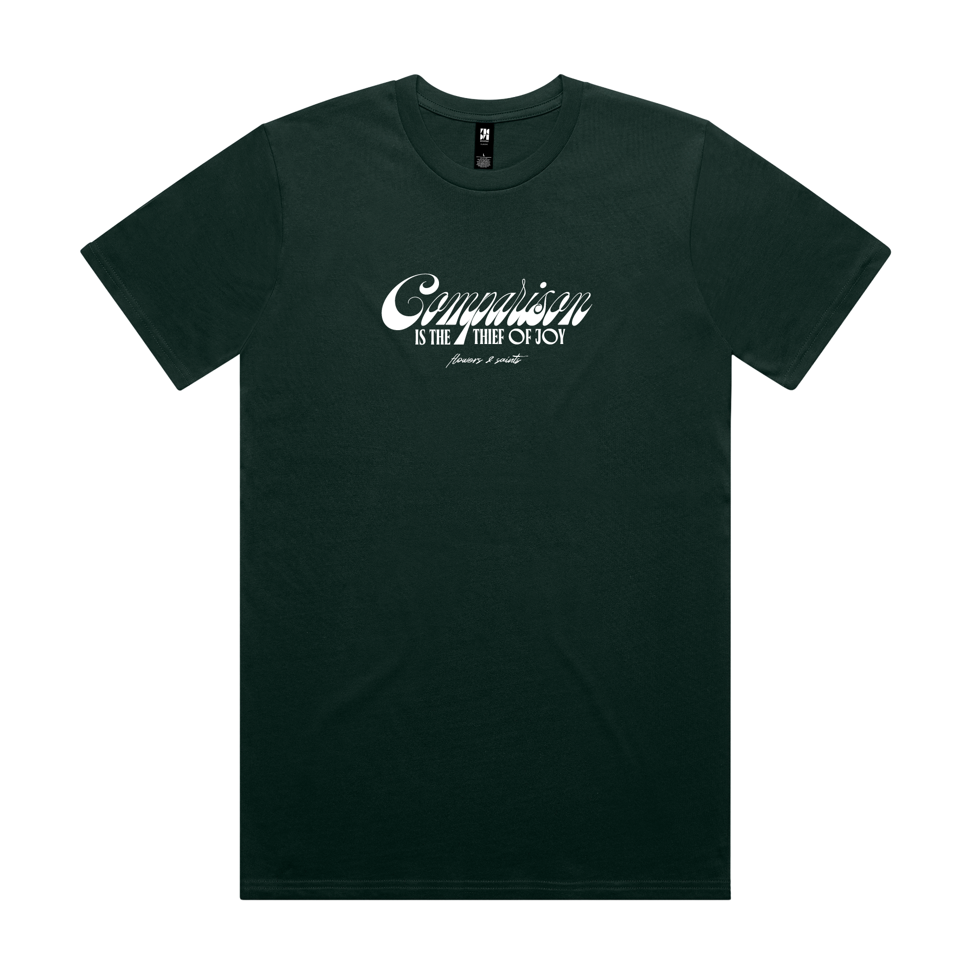 Comparison is the Thief of Joy — The Essential Tee — Quiet Evergreen