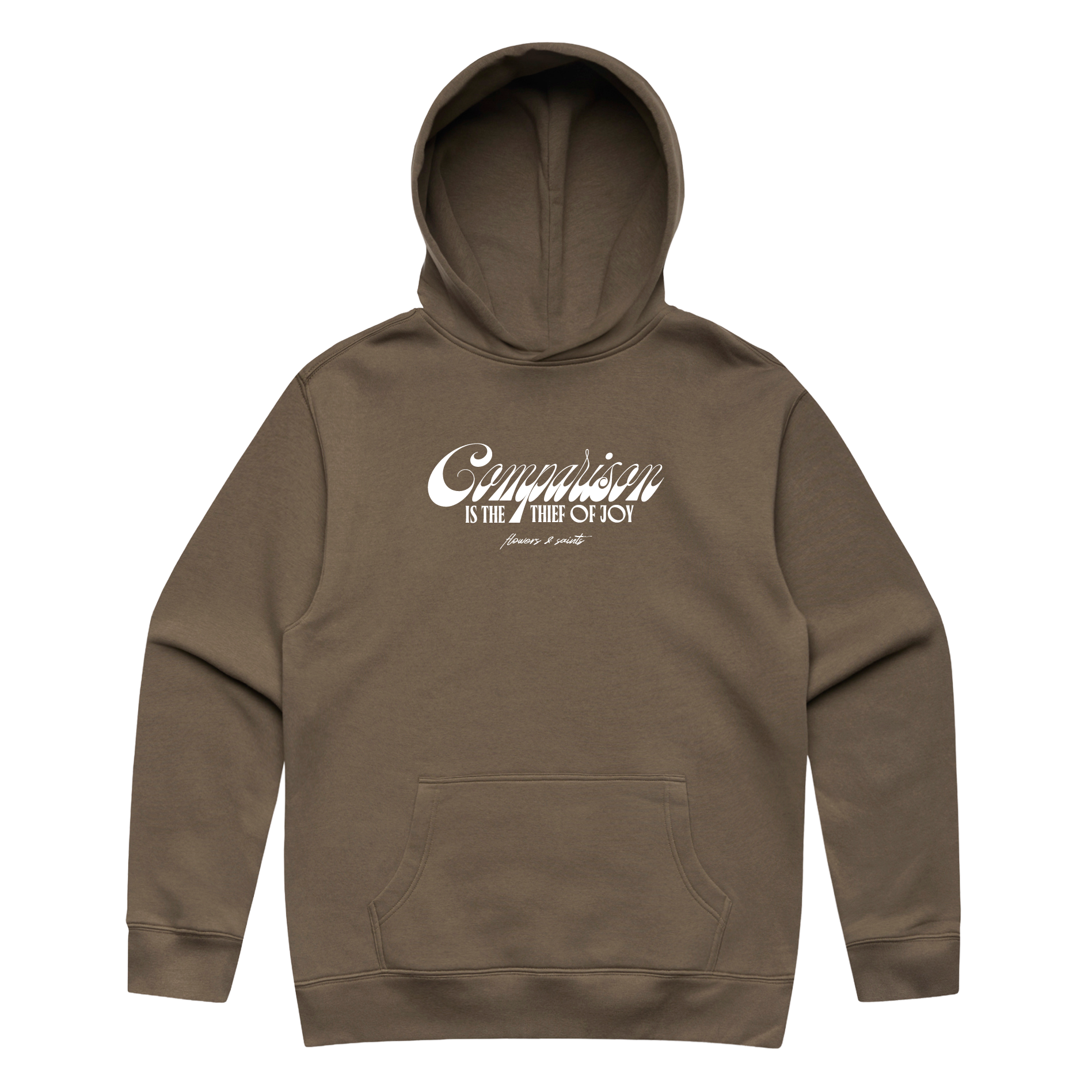 Comparison is the Thief of Joy — Relax Fit Hoodie — Umber Relic