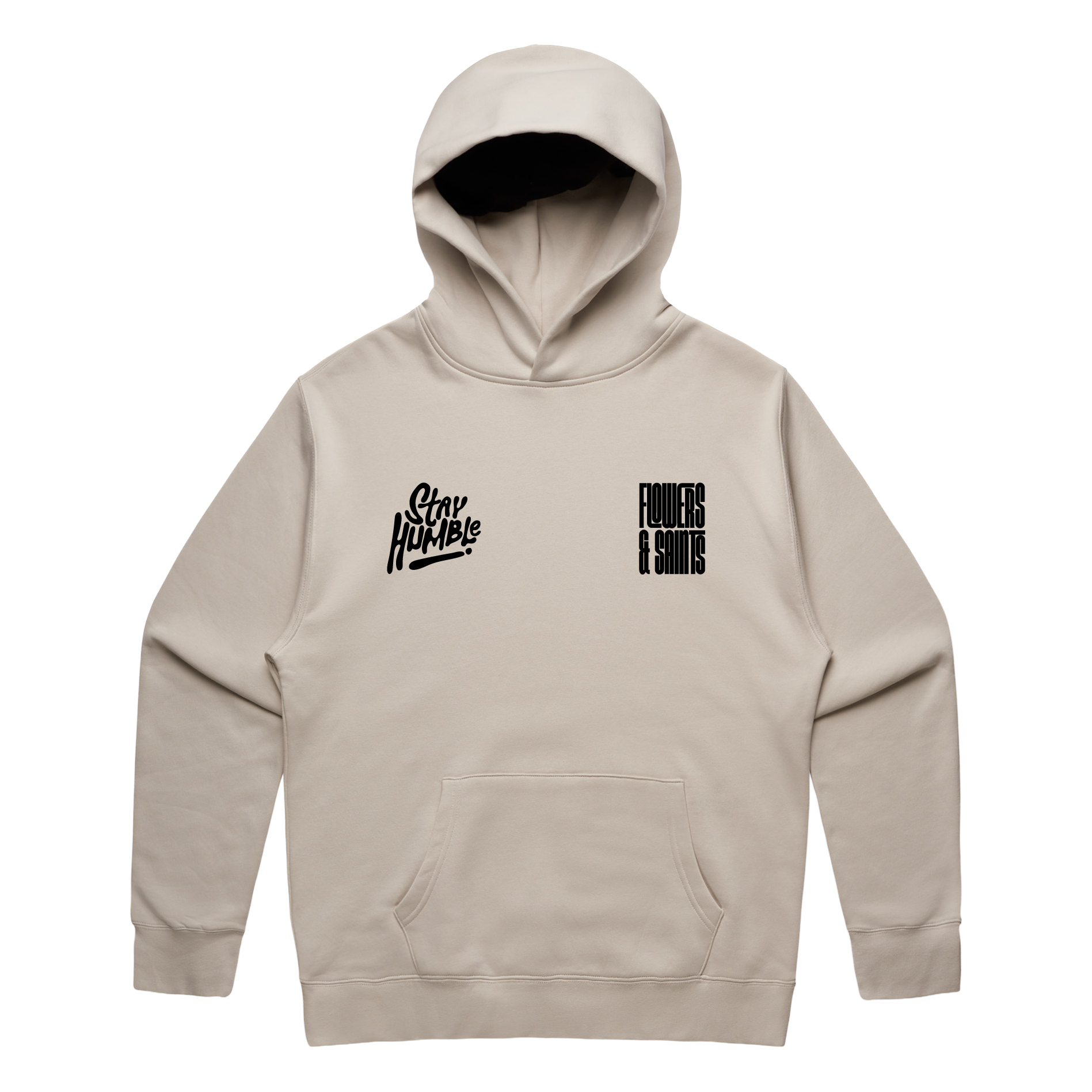 Stay Humble — Relax Fit Hoodie — Sacred Sand