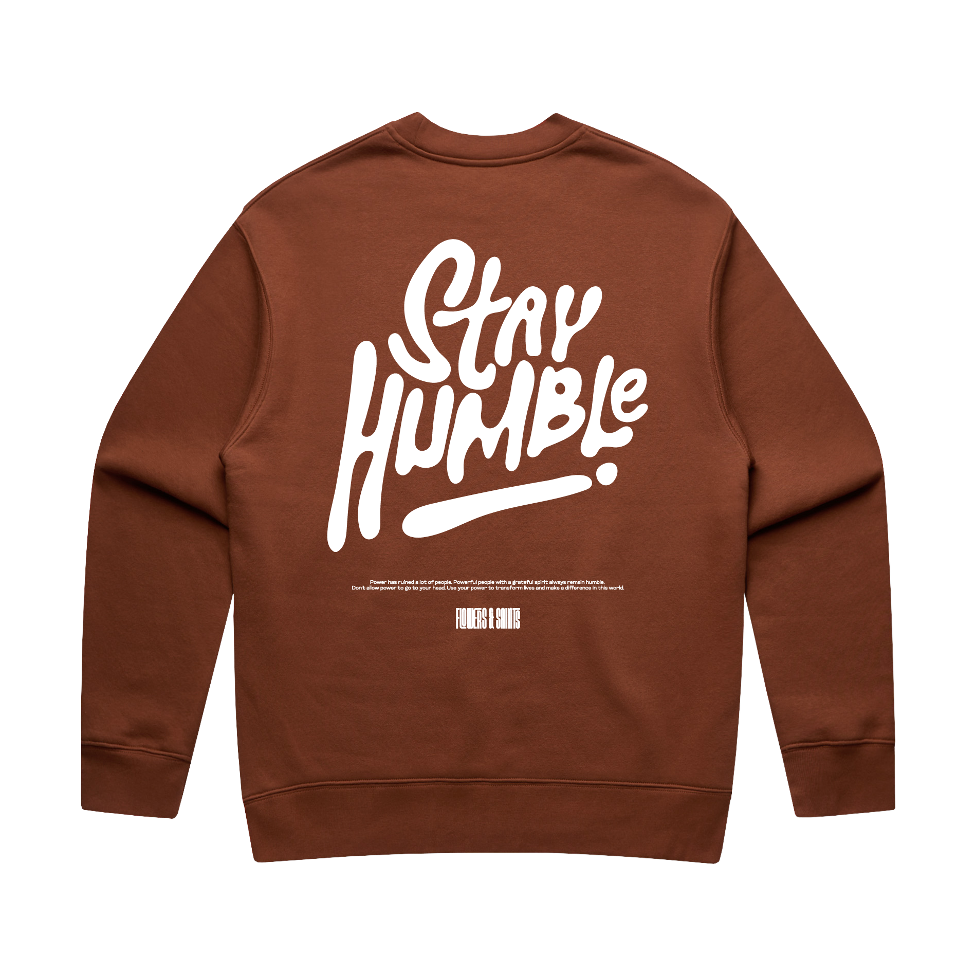 Stay Humble — Relax Fit Crew Sweatshirt — Earthbound