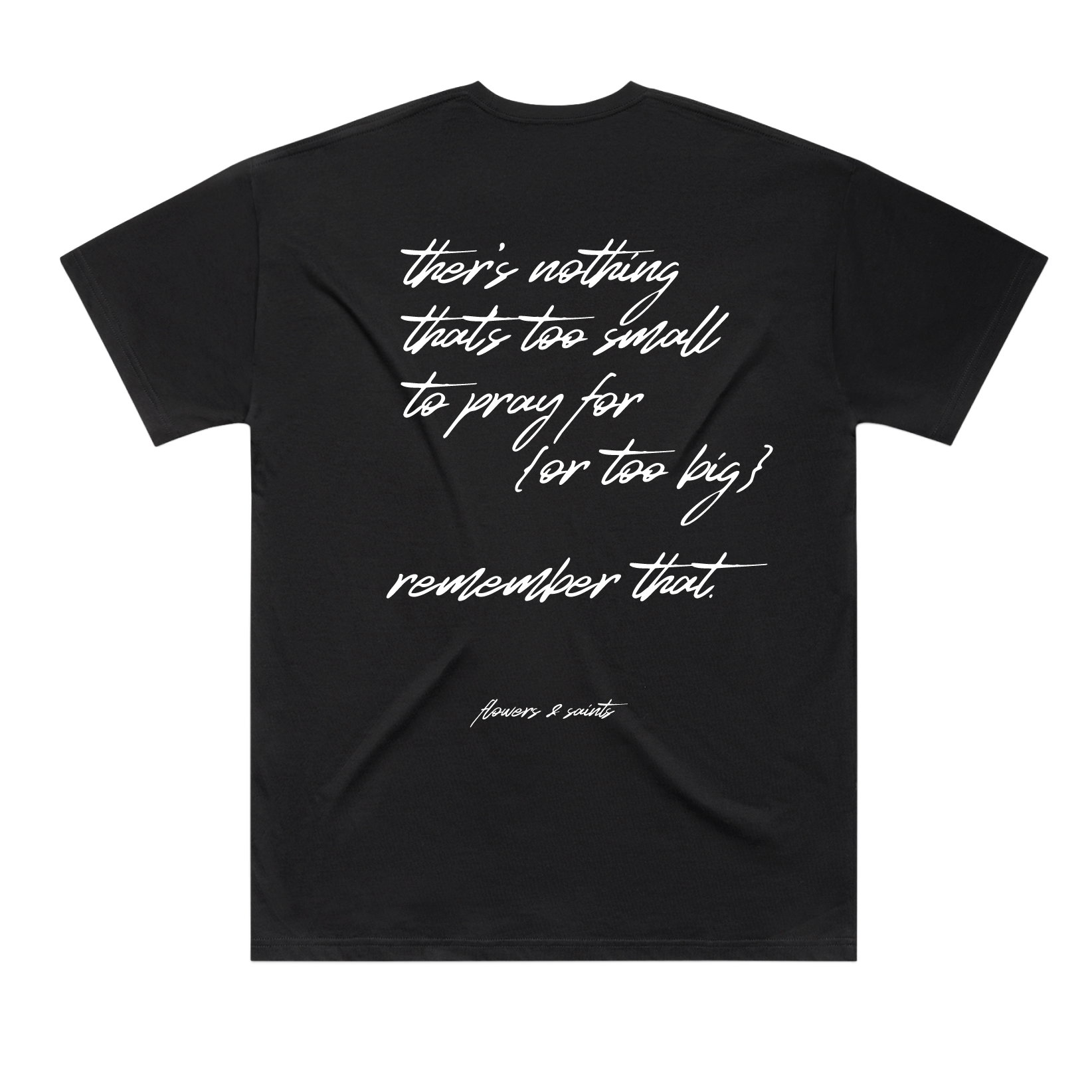 Nothing Too Small – The Oversized Tee – Sacred Shadow