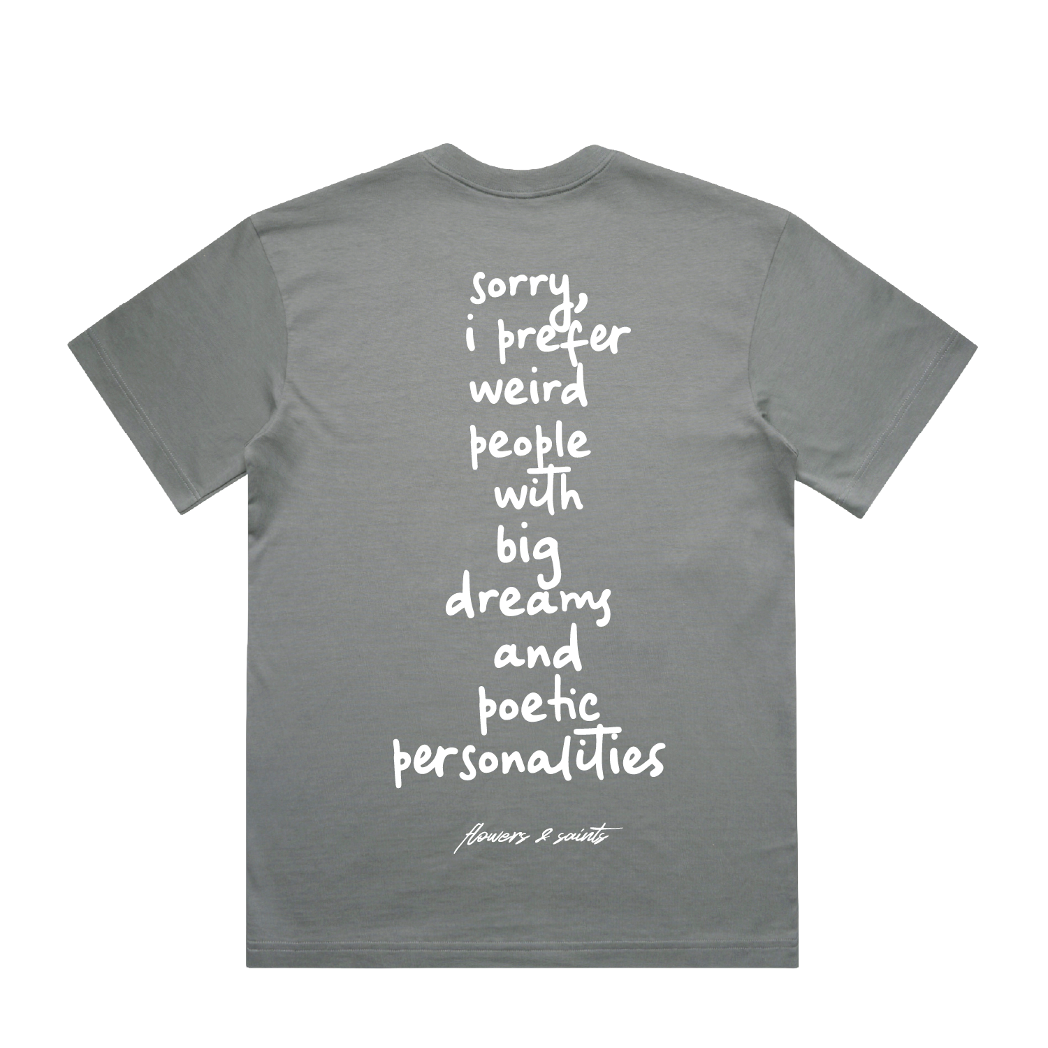Poetic Misfit - Box Tee - Silent Ash