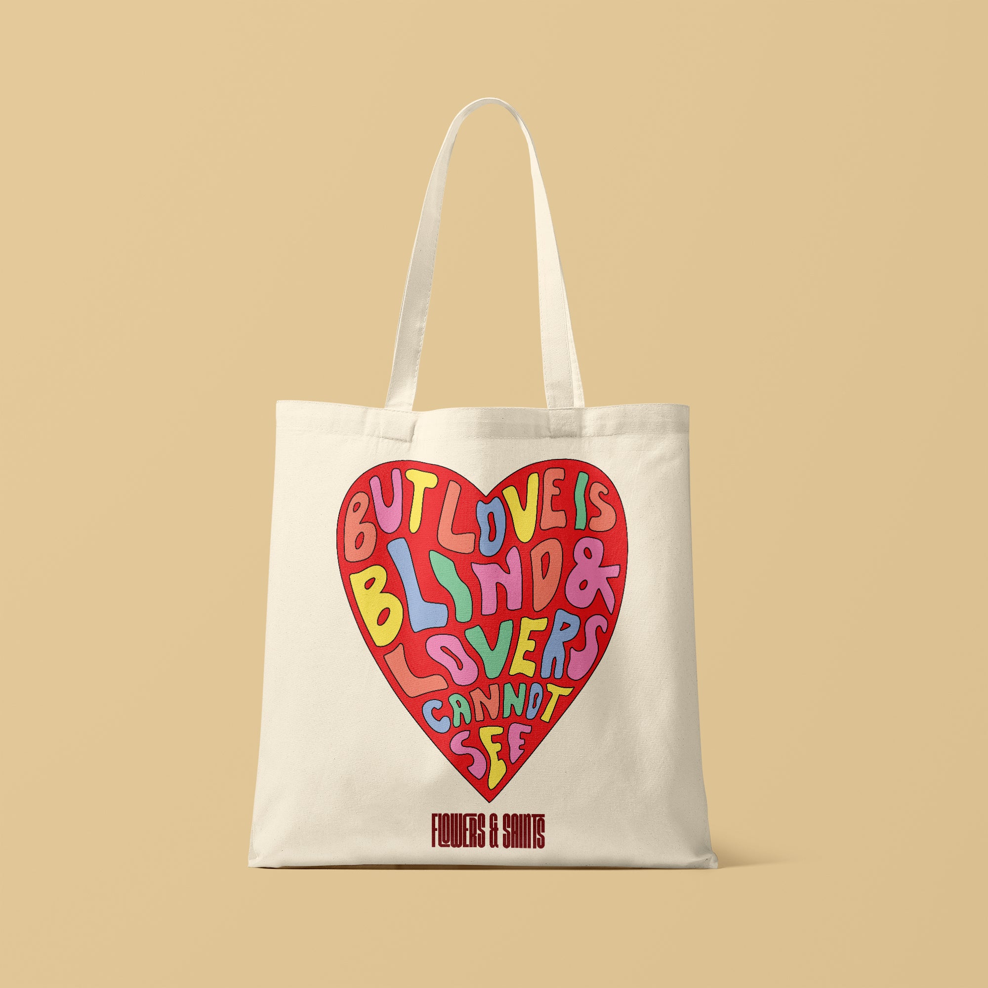 Love Is Blind - Eco Canvas Tote Bag