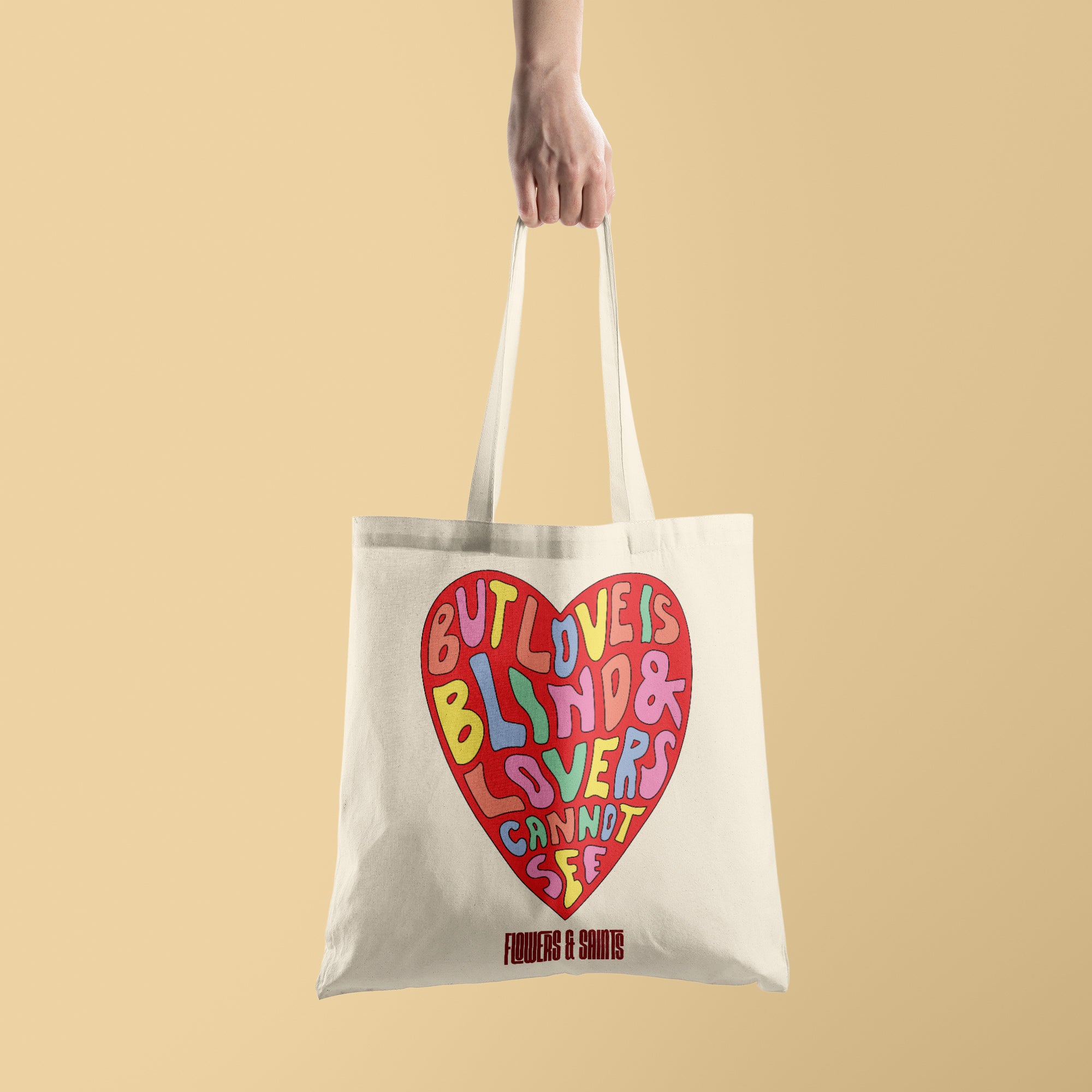 Love Is Blind - Eco Canvas Tote Bag