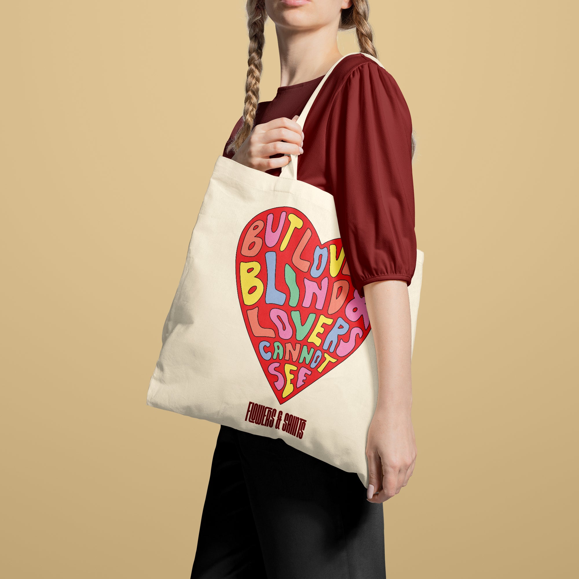 Love Is Blind - Eco Canvas Tote Bag