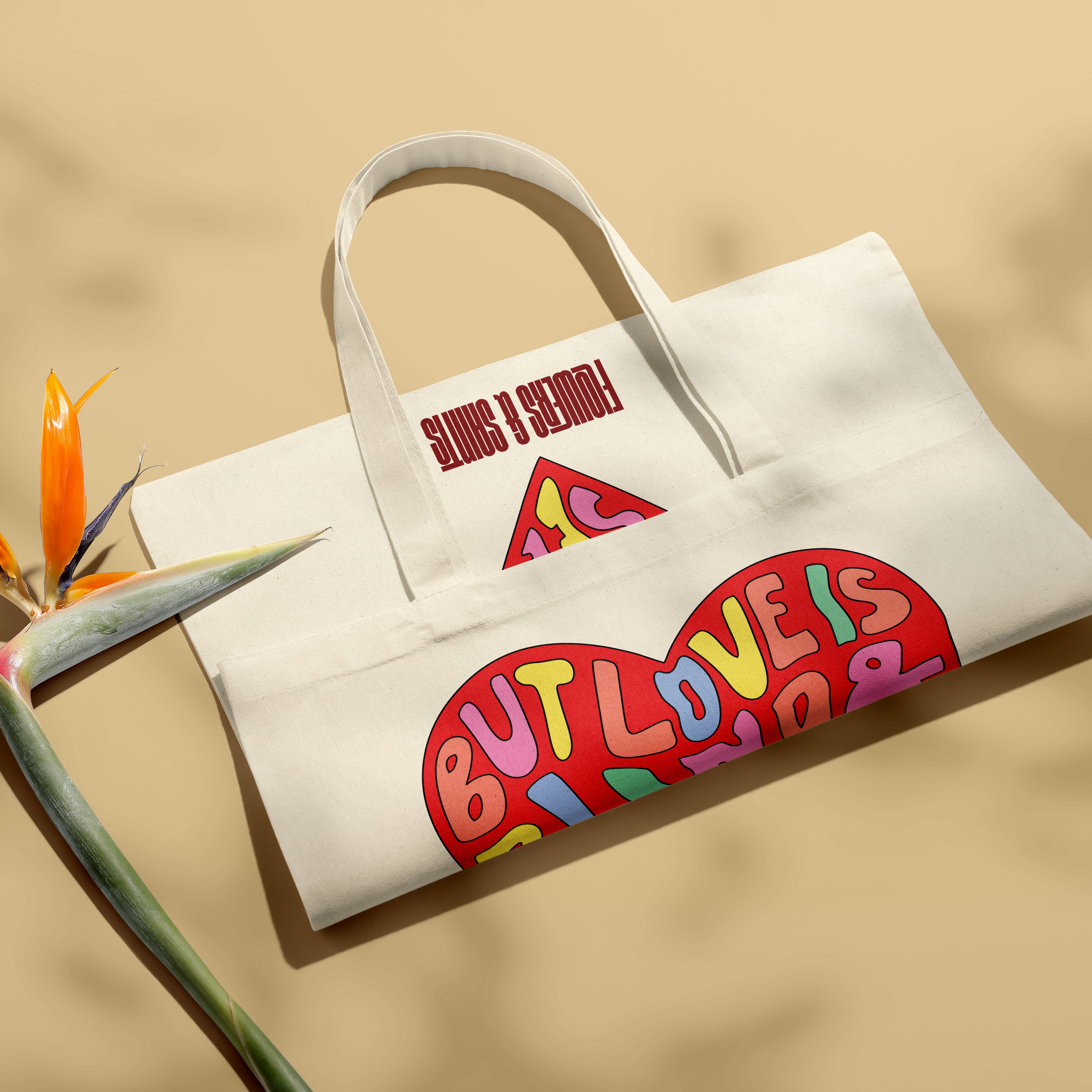 Love Is Blind - Eco Canvas Tote Bag