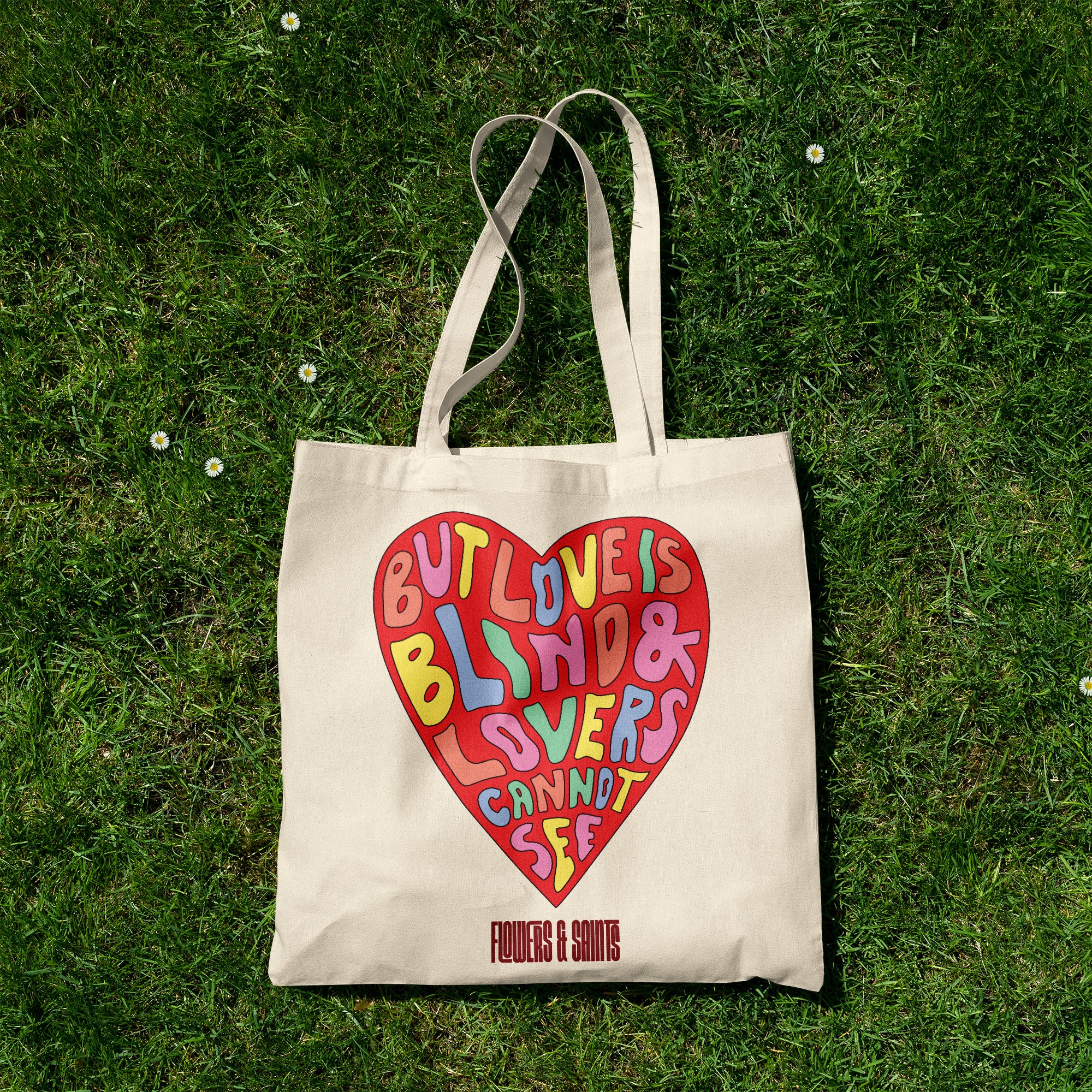Love Is Blind - Eco Canvas Tote Bag