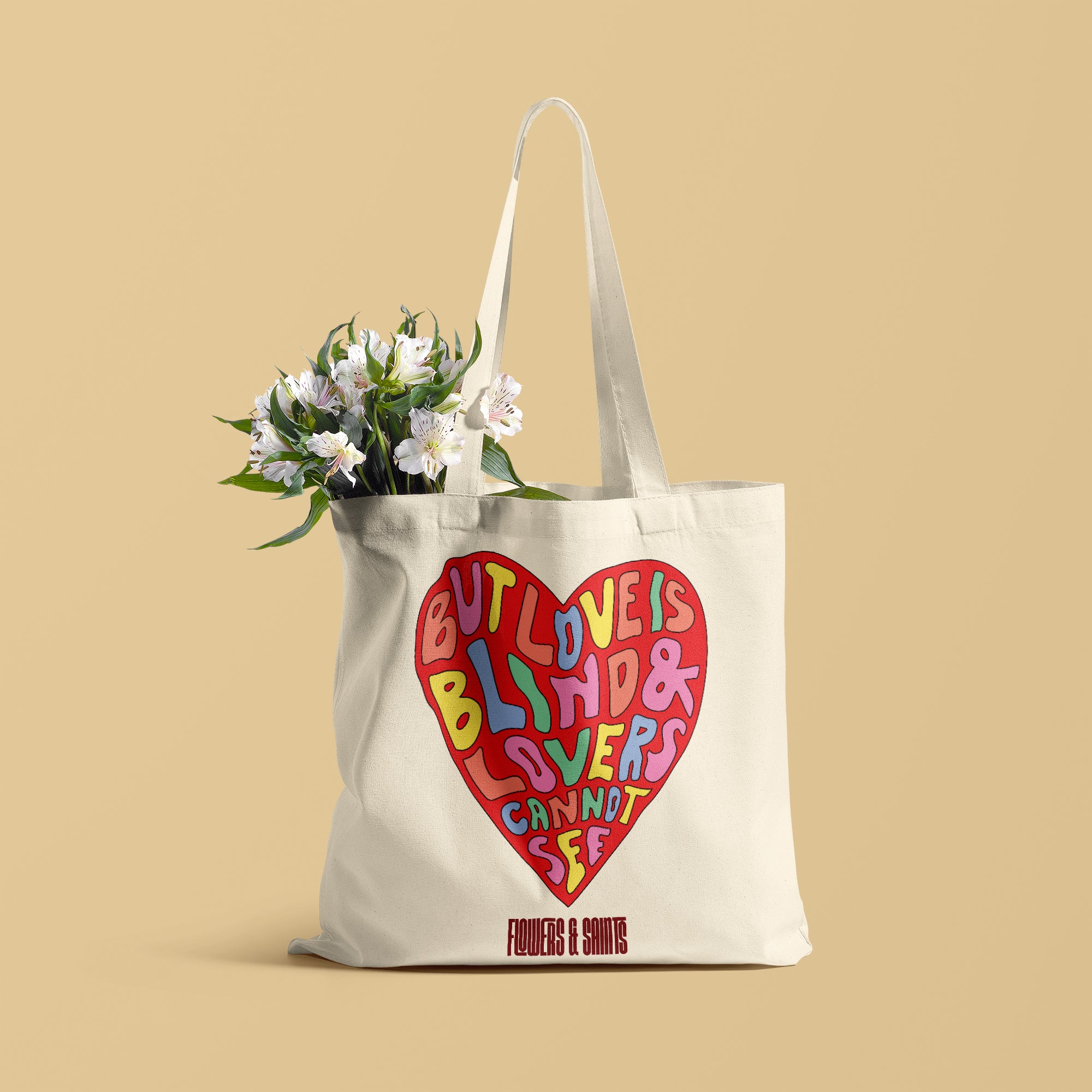 Love Is Blind - Eco Canvas Tote Bag
