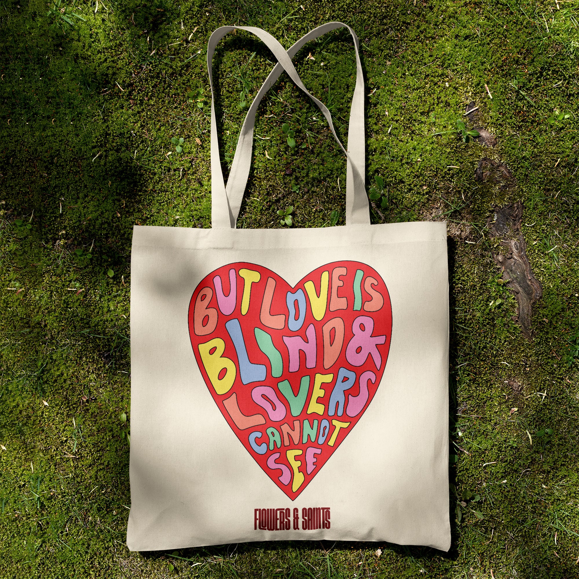 Love Is Blind - Eco Canvas Tote Bag