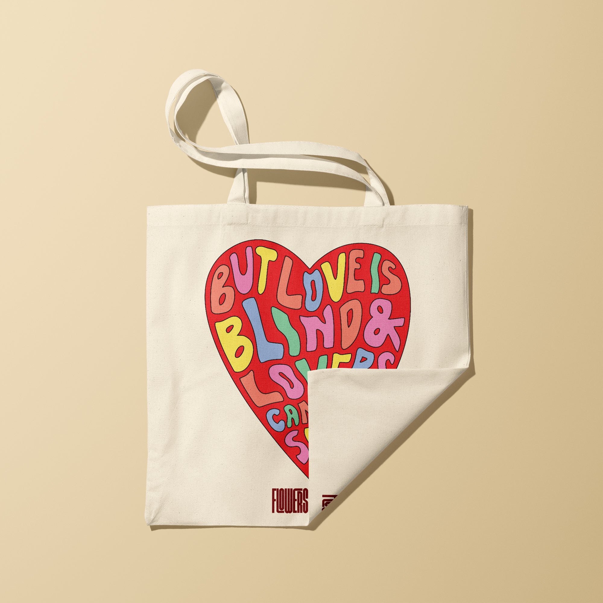 Love Is Blind - Eco Canvas Tote Bag