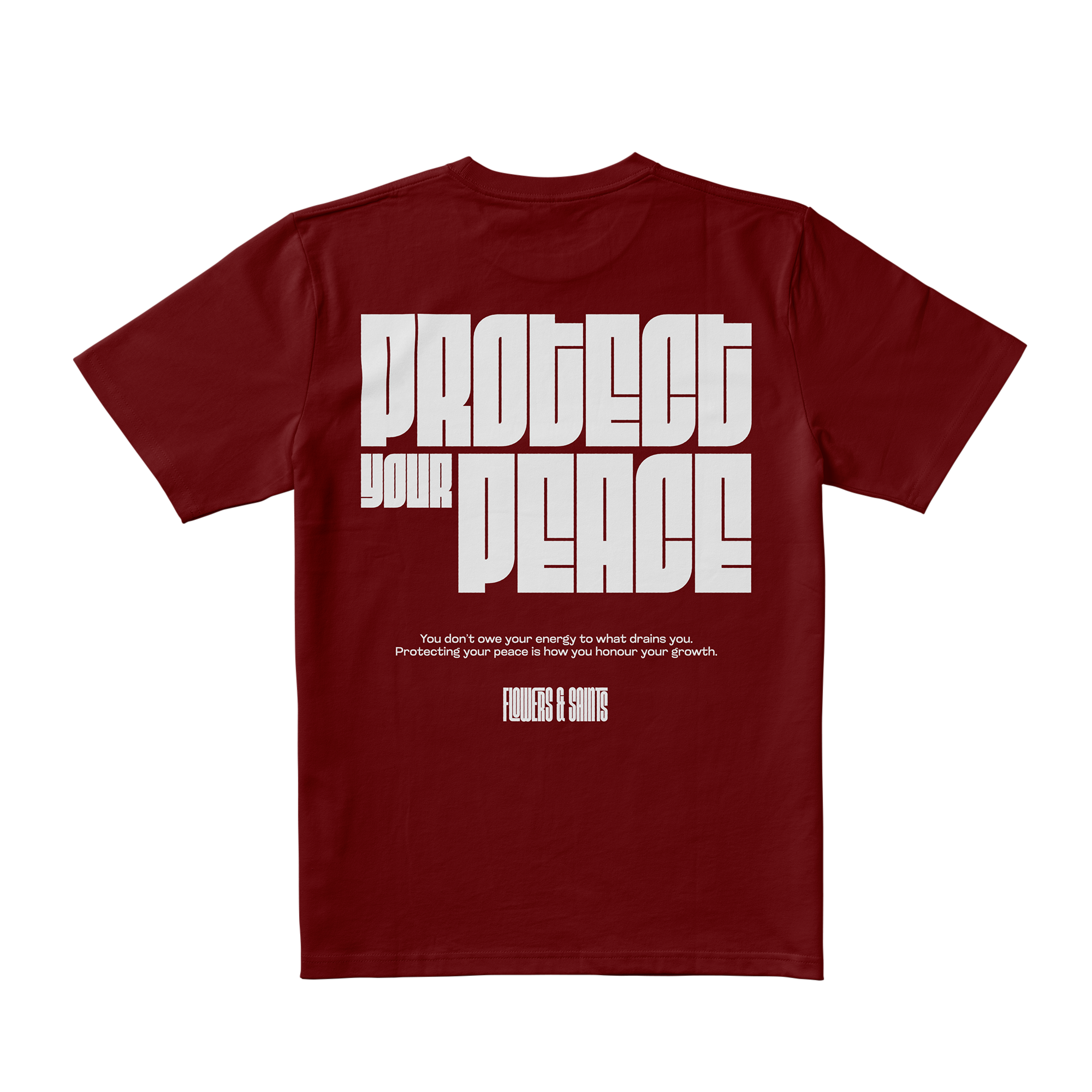 Protect Your Peace Tee - Saint's Flame