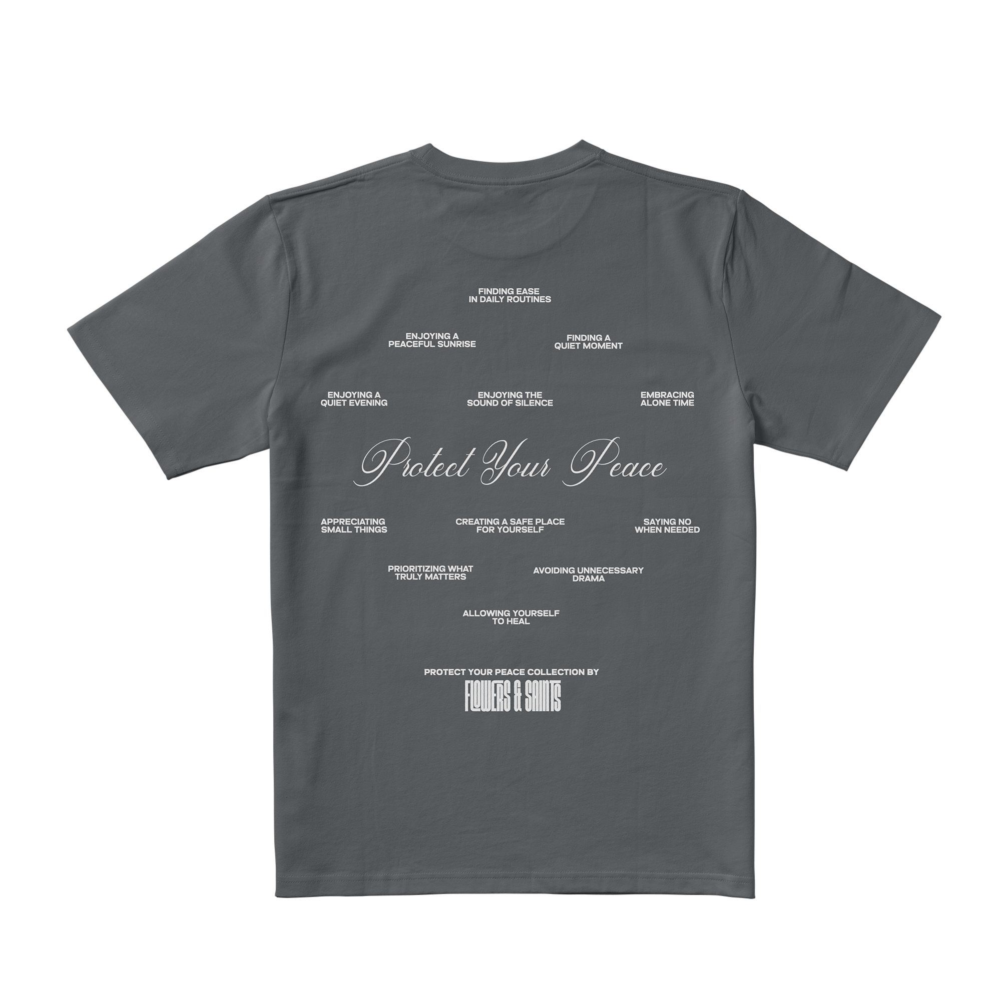 Self Worth Manifesto Tee - Faded Halo