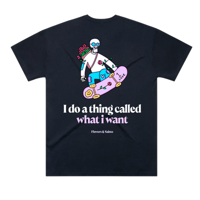The Art of Doing What I Want - The Oversized Tee - After Dark