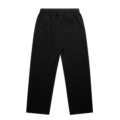 Flowers & Saints Relax Cuffless Track Pants - Sacred Shadow