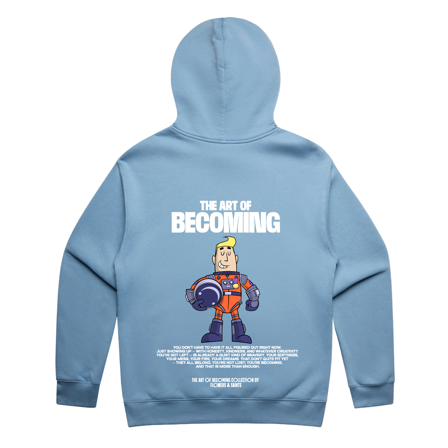 The Art of Becoming Relax Hood - Moonwash