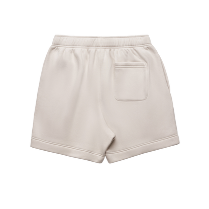 Flowers & Saints Relax Track Shorts 18" - Sacred Sand