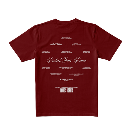 Self Worth Manifesto Tee - Saint's Flame