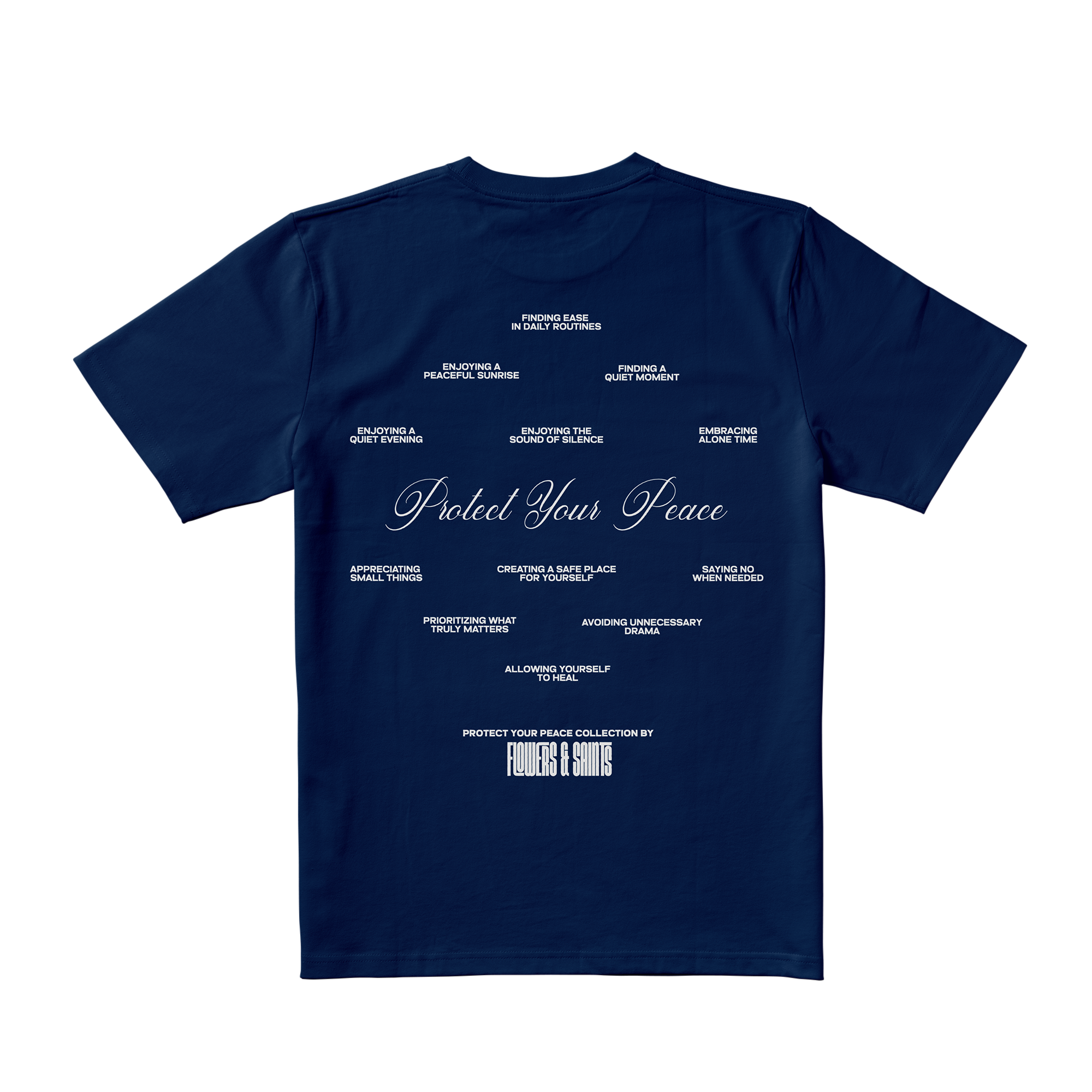 Self Worth Manifesto Tee - Twilight Pulse