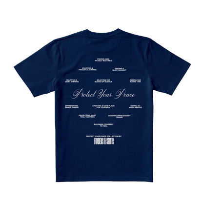 Self Worth Manifesto Tee - Twilight Pulse