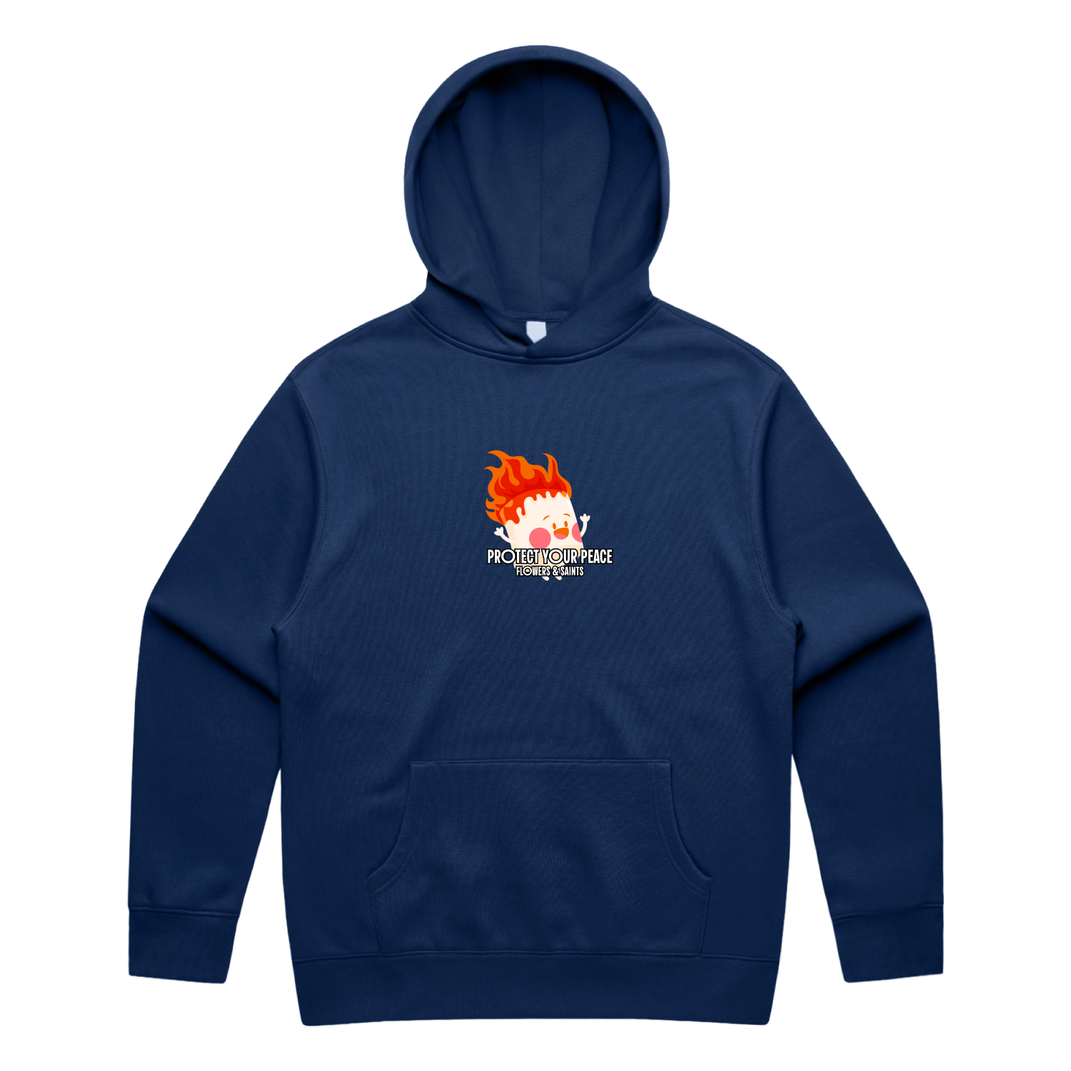 Protect Your Peace Relax Hood - Midnight Cobalt