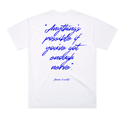 The Nerve – The Oversized Tee –  Halo White