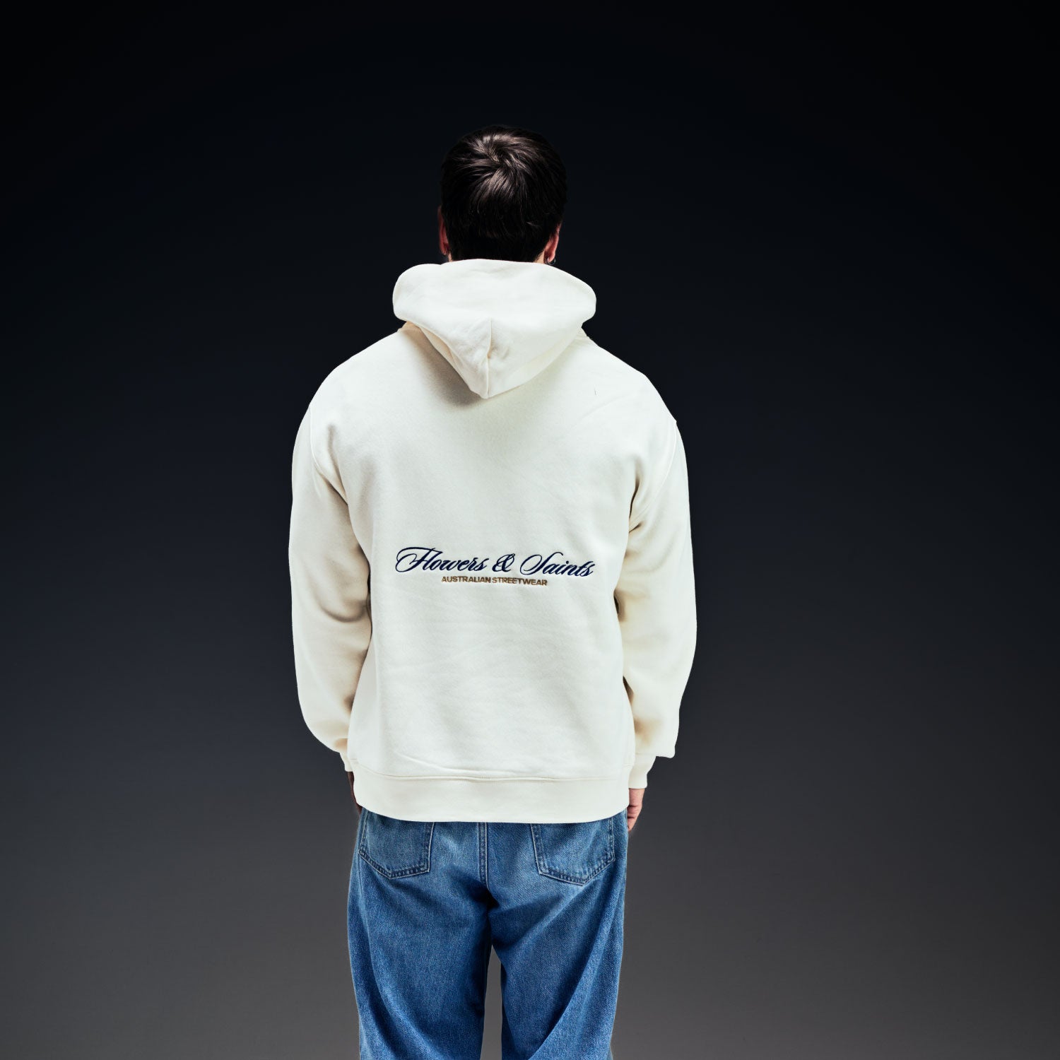 The Ascension — Relax Fit Hoodie — Ecru Saint