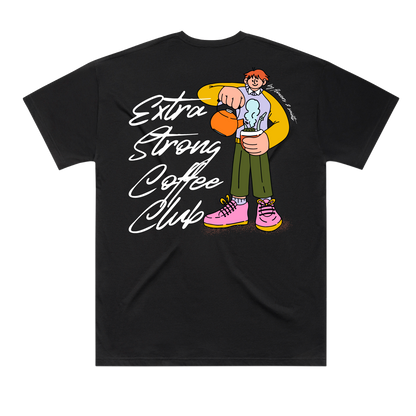 Extra Strong Coffee Club — The Oversized Tee — Sacred Shadow