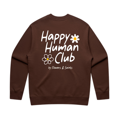 Happy Human Club — Relax Fit Crew Sweatshirt