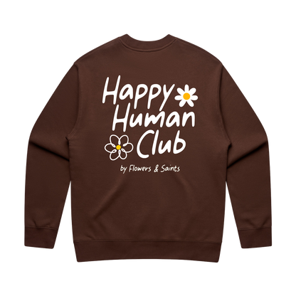 Happy Human Club — Relax Fit Crew Sweatshirt