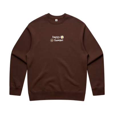 Happy Human Club — Relax Fit Crew Sweatshirt