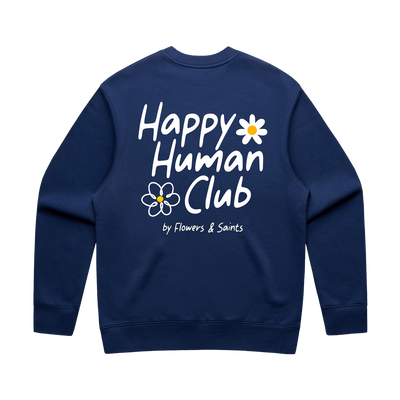 Happy Human Club — Relax Fit Crew Sweatshirt