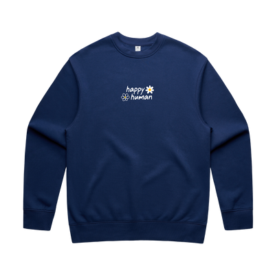 Happy Human Club — Relax Fit Crew Sweatshirt