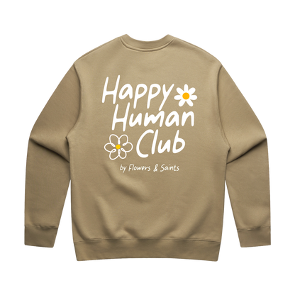 Happy Human Club — Relax Fit Crew Sweatshirt