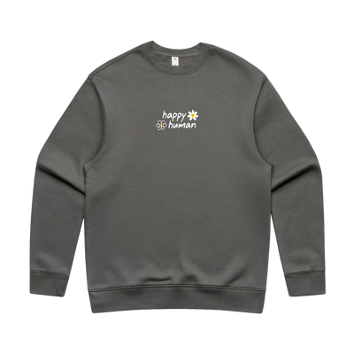 Happy Human Club — Relax Fit Crew Sweatshirt