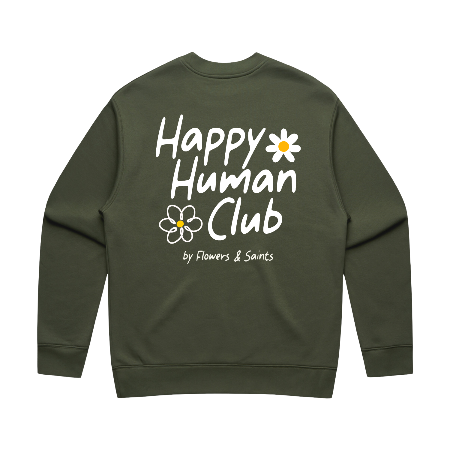 Happy Human Club — Relax Fit Crew Sweatshirt