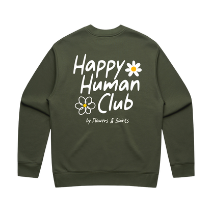 Happy Human Club — Relax Fit Crew Sweatshirt