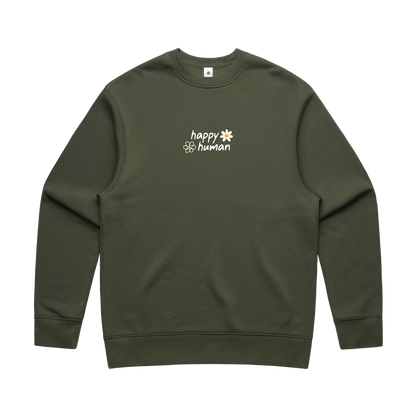 Happy Human Club — Relax Fit Crew Sweatshirt