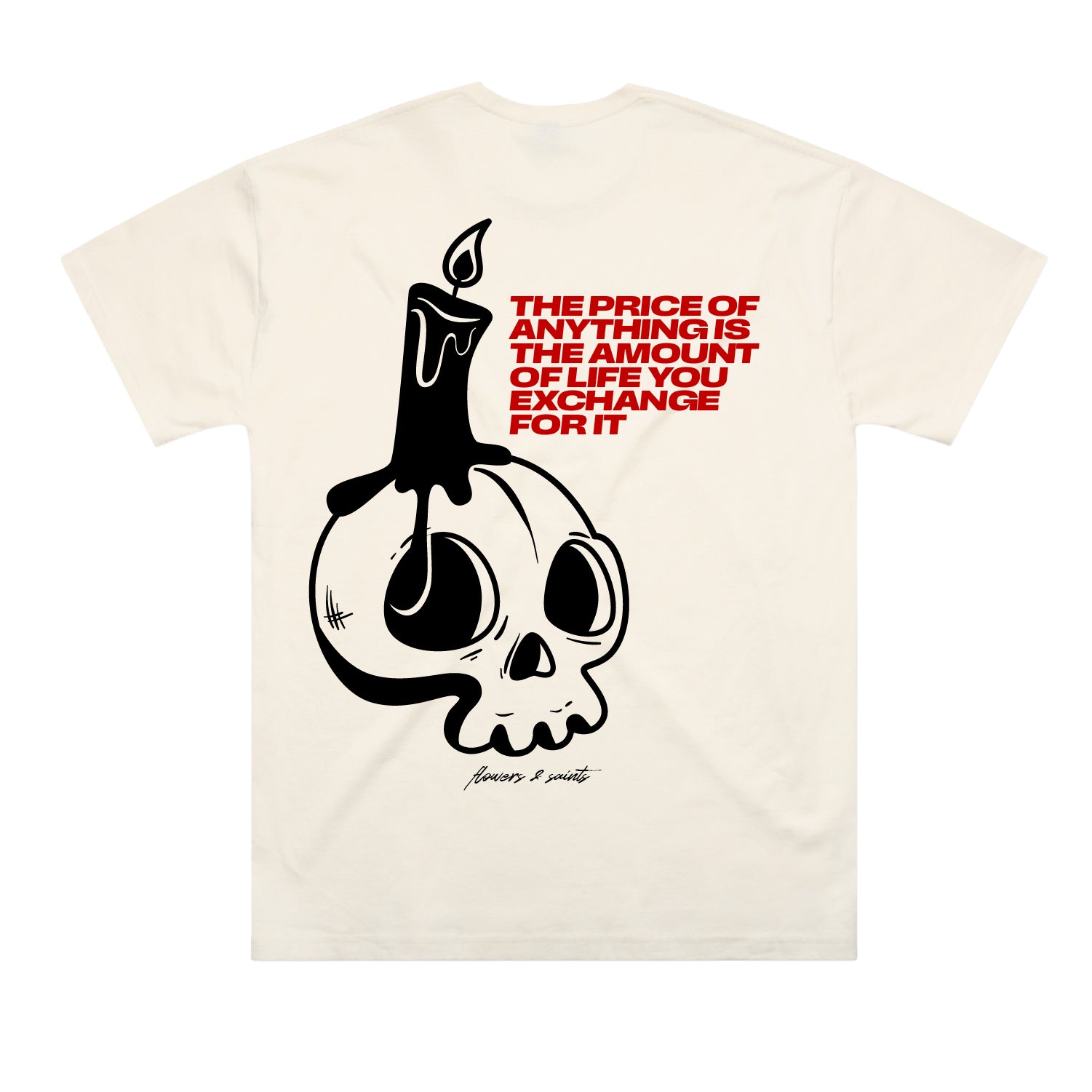 The Price – The Oversized Tee – Ecru Saint