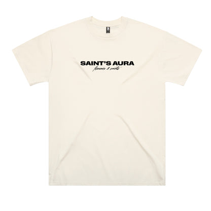Unfiltered Personality – The Oversized Tee – Ecru Saint